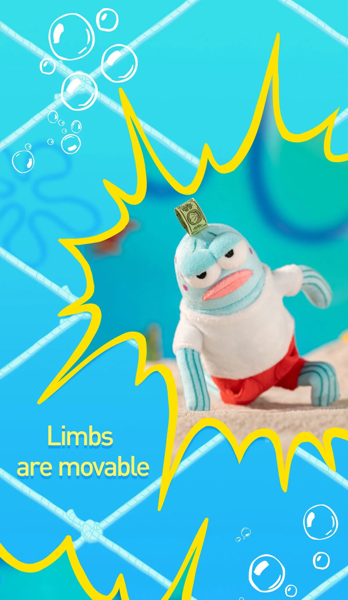 Bikini Bottom Buddies - Whimsical Plush - 1 Single Blind Box