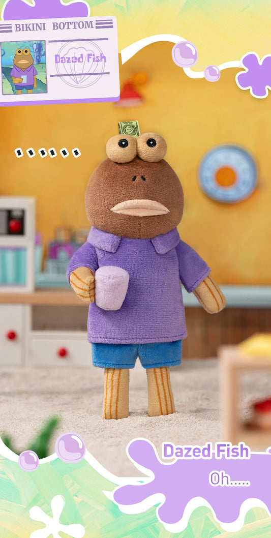 Bikini Bottom Buddies - Whimsical Plush - Dazed Fish (Confirmed Style)