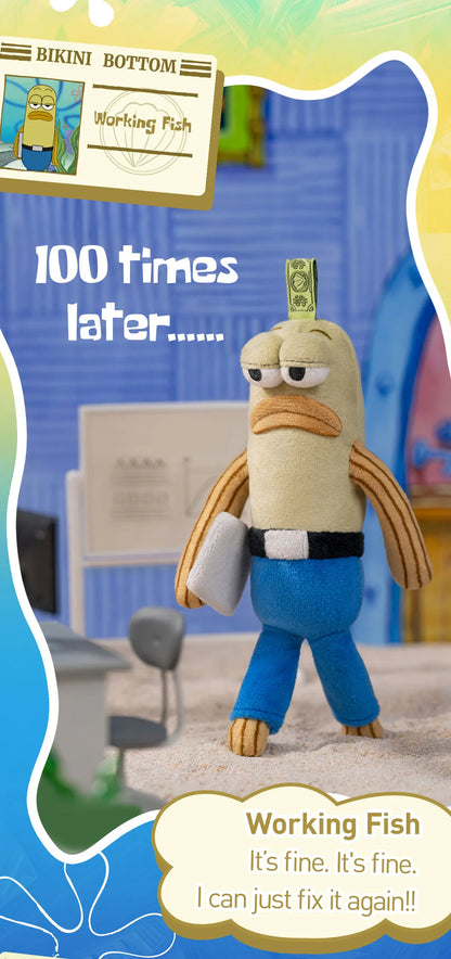 Bikini Bottom Buddies - Whimsical Plush - 1 Single Blind Box