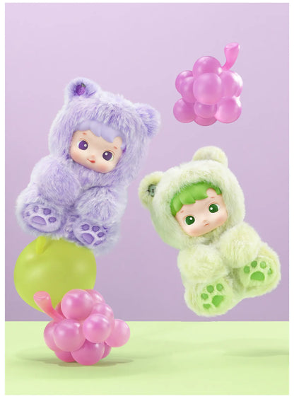 HACIPUPU Gummy Bear Series-Vinyl Plush Pendant Blind Box - Cherry Flavor (Confirmed Style)