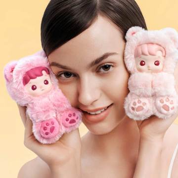 HACIPUPU Gummy Bear Series-Vinyl Plush Pendant Blind Box - Latte Flavor [Secret] (Confirmed Style)