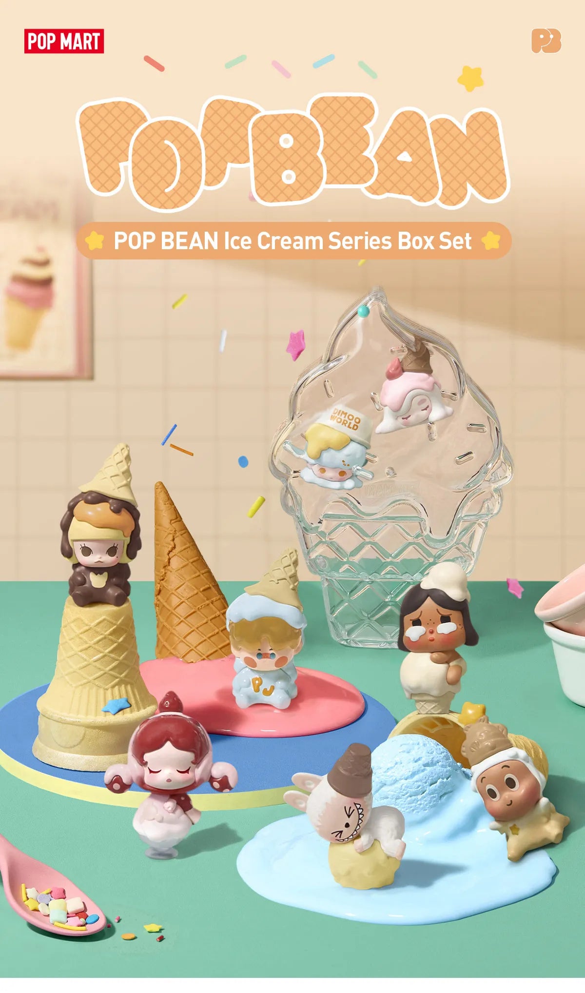 POP BEAN Ice Cream Series Box Set