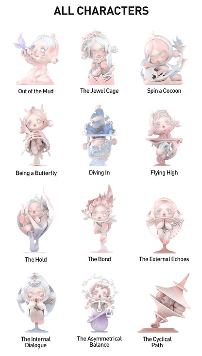 SKULLPANDA The Paradox Series Figures  - Spin a Cocoon (Confirmed Style)