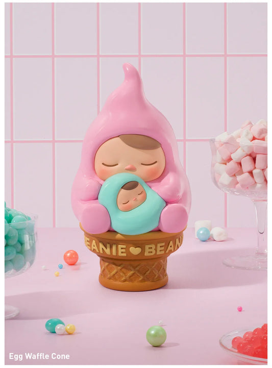 PUCKY Egg Beanie Series Figures - Egg Waffle Cone (Confirmed Style)