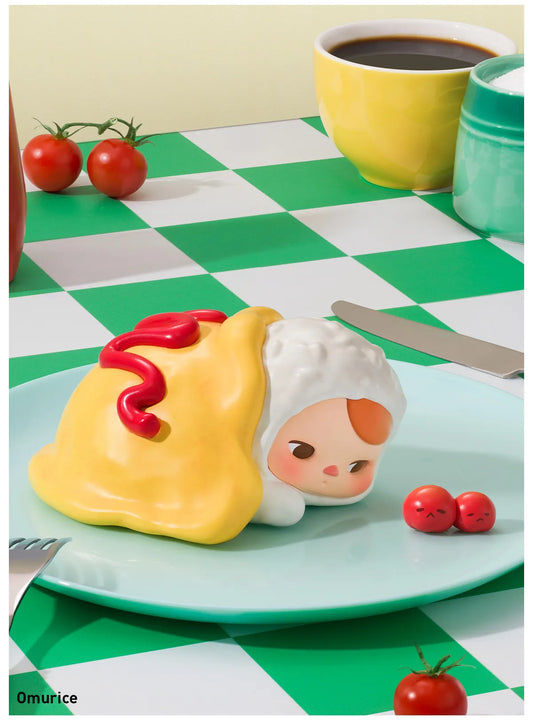 PUCKY Egg Beanie Series Figures - Omurice (Confirmed Style)