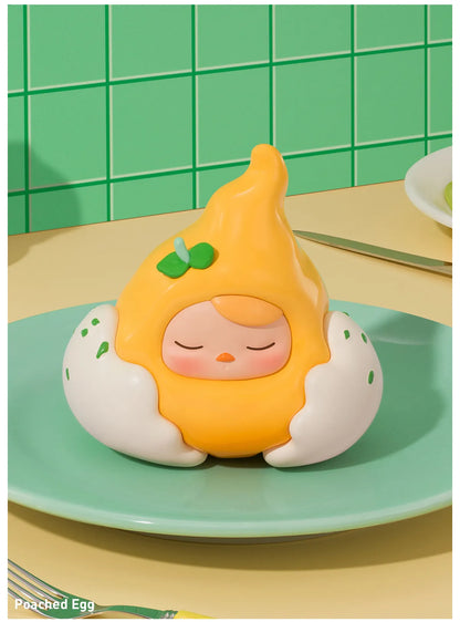 PUCKY Egg Beanie Series Figures - Poached Egg (Confirmed Style)