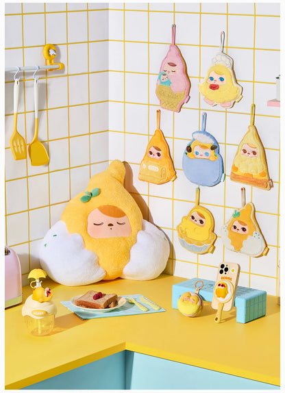 PUCKY Egg Beanie Series-Hand Towel Blind Box- SCRAMBLEDEGG TOAST (Confirmed Style)