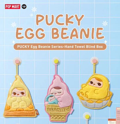 PUCKY Egg Beanie Series-Hand Towel Blind Box- SCRAMBLEDEGG TOAST (Confirmed Style)
