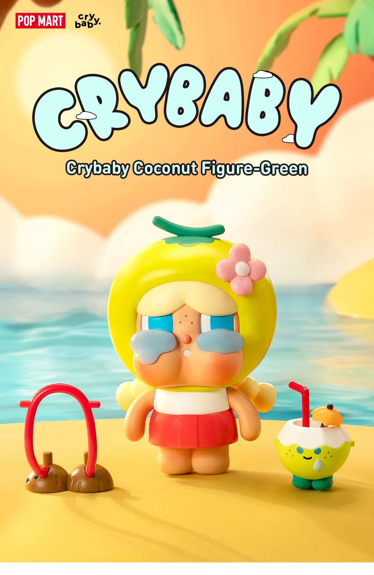 Crybaby Coconut Figure-Green
