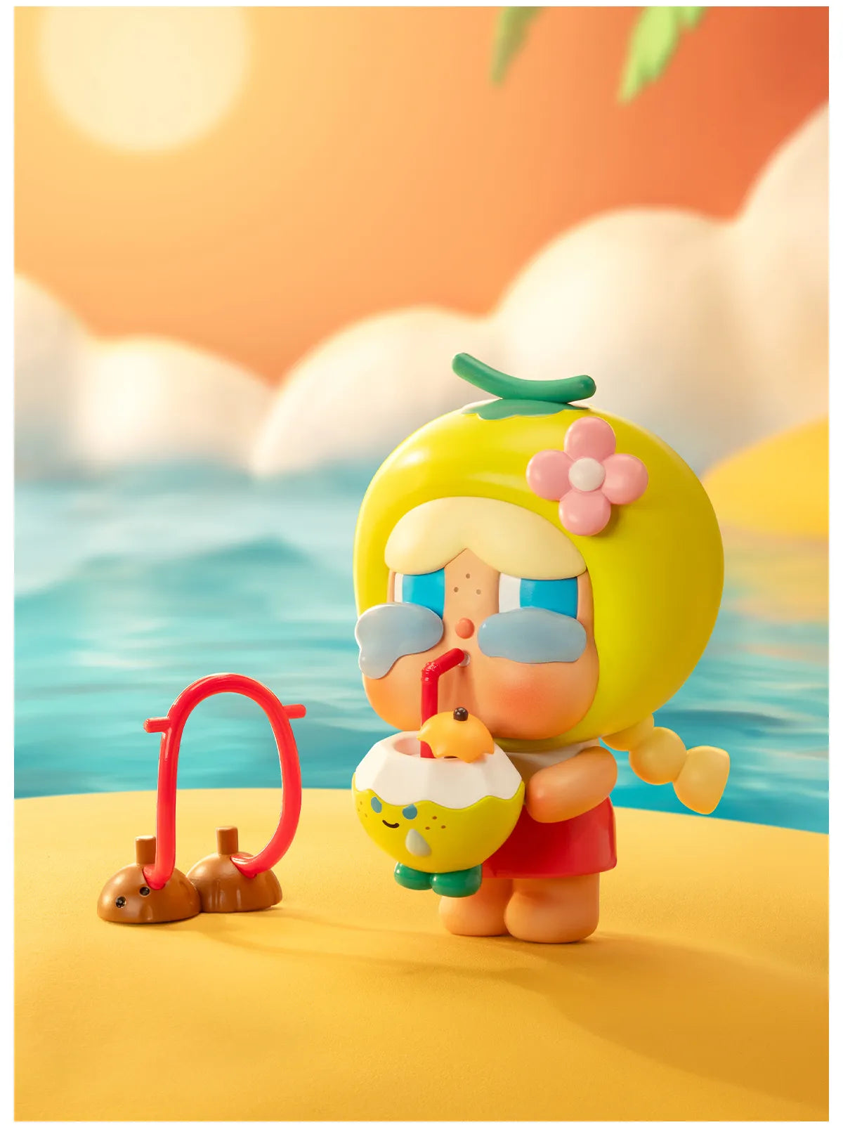 Crybaby Coconut Figure-Green