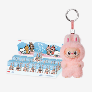 THE MONSTERS Pin for Love Series-Vinyl Plush Pendant Blind Box - Whole Set of 14 (N - Z)