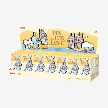 THE MONSTERS Pin for Love Series-Vinyl Plush Pendant Blind Box - Whole Set of 14 (A - M)