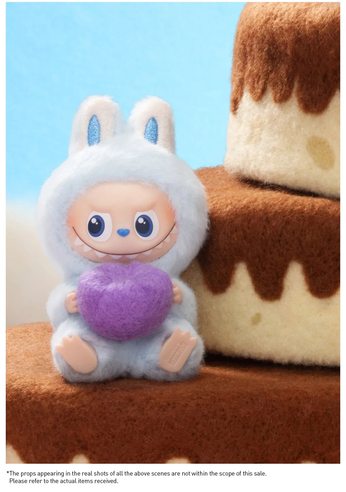THE MONSTERS Pin for Love Series-Vinyl Plush Pendant Blind Box - R (Confirmed Style)
