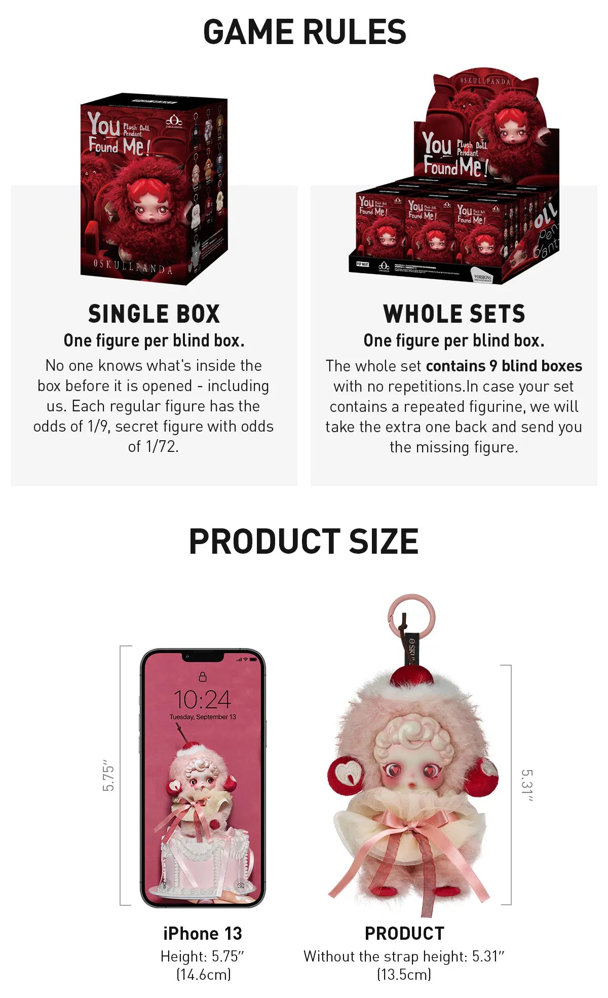 SKULLPANDA You Found Me! Series Plush Doll Pendant - Buddy Doggie [Secrett] (Confirmed Style)