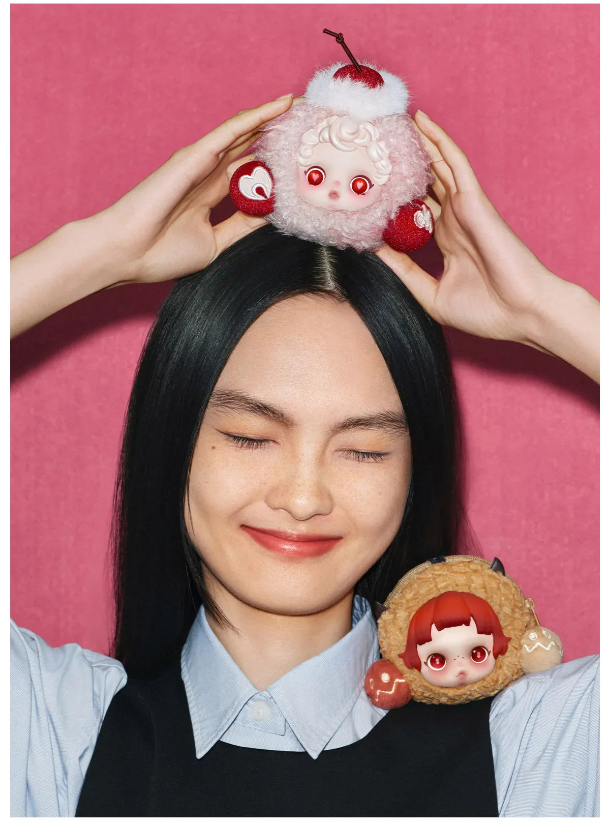 SKULLPANDA You Found Me！Series Earphone Bag - Moldy Muffin