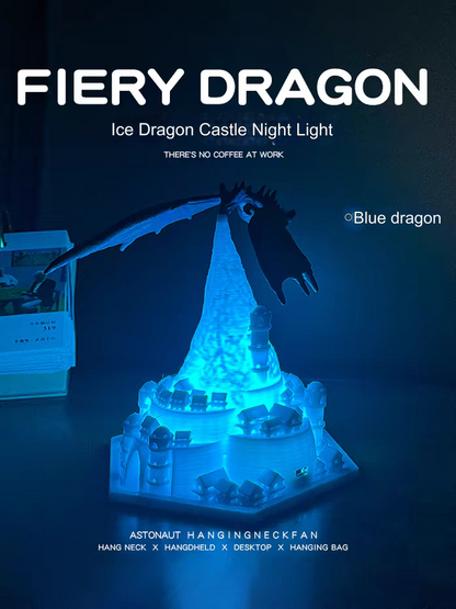 Volcano Dragon Night Light Ambient Lamp Ornament