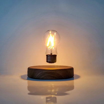 Magnetic Levitating Bulb & Heart-Shaped Night Light