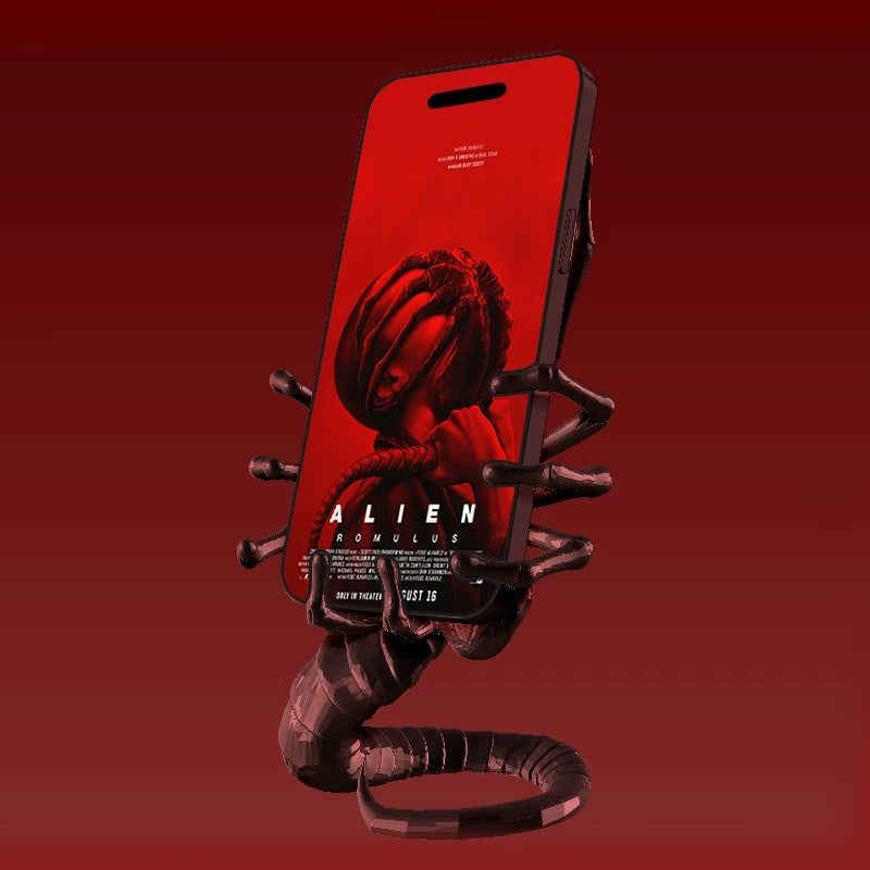 3D Printed Alien Figure Facehugger Phone Stand - Alien: Covenant Merchandise