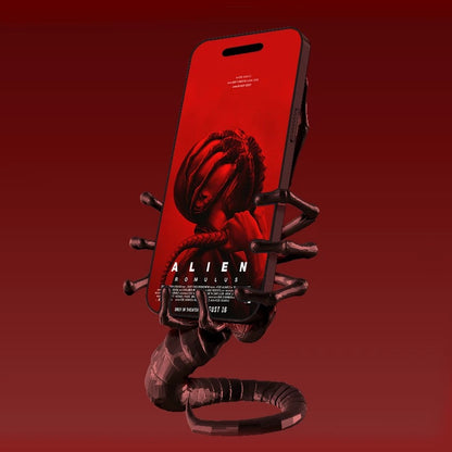 3D Printed Alien Figure Facehugger Phone Stand - Alien: Covenant Merchandise