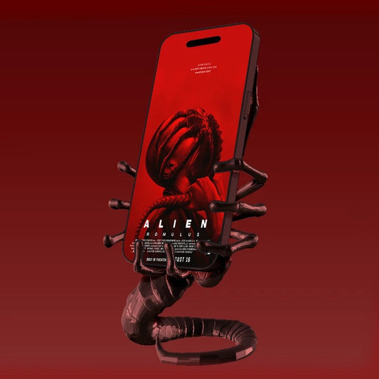 3D Printed Alien Figure Facehugger Phone Stand - Alien: Covenant Merchandise