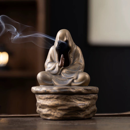 Zen-Style Formless Dharma Incense Burner - Agarwood Ornament