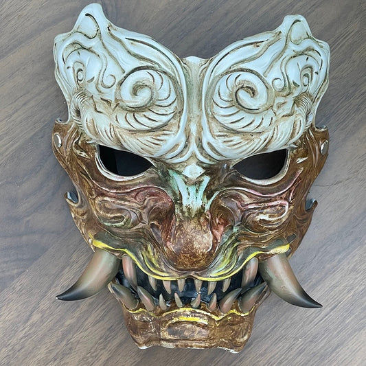 Black Myth Hundred Plays Nuo Mask - Cosplay Mask for Halloween Hannya, Game Merchandise, Nuo Opera