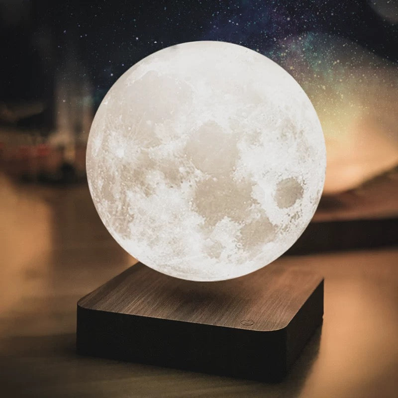 Magnetic Levitating Planet Lamp - Creative and Practical Night Light, Moon Lamp