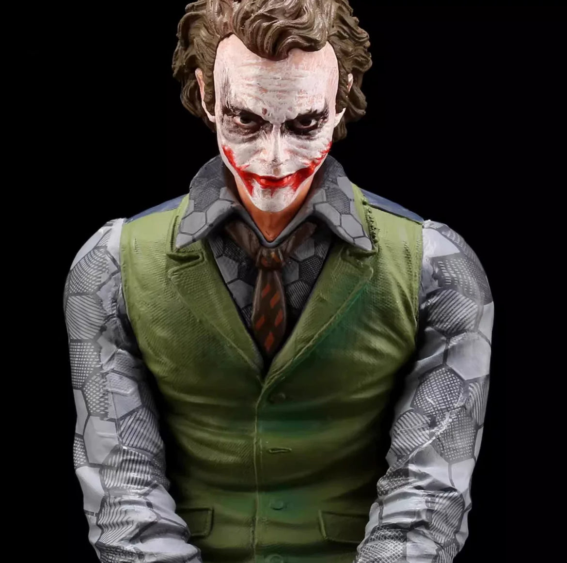 Car ornament, exterior and interior car decoration, Joker Heath Ledger figurine