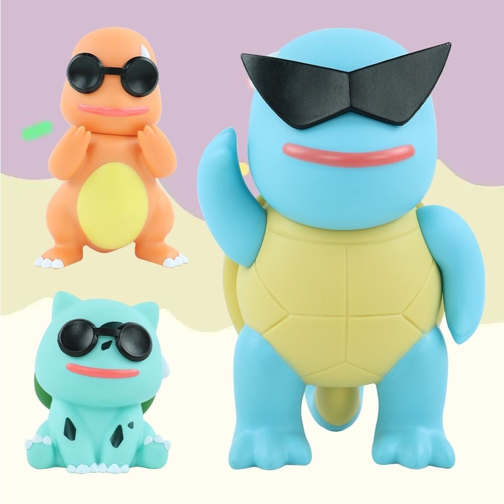 Pokemon Sunglasses Squirtle Action Figure