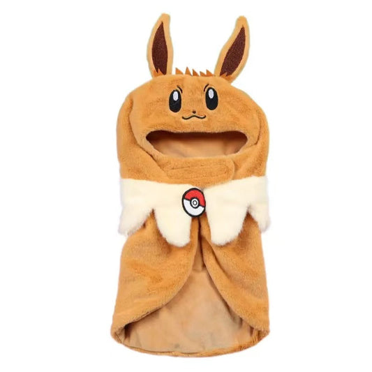 Petpurr Licensed Pokemon Cape for Small Pets (Small Dogs/Cats) - Eevee