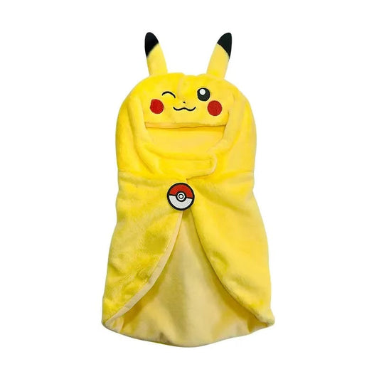 Petpurr Licensed Pokemon Cape for Small Pets (Small Dogs/Cats) - Pikachu