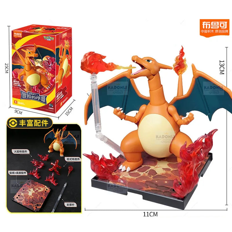Blokees Building Block Pokemon Set L - Whole Set of 4