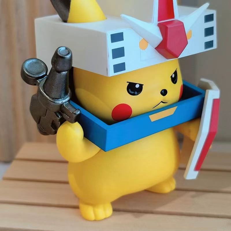 Pokemon X Gundam Blind Box Action Figure