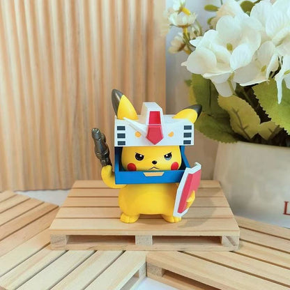 Pokemon X Gundam Blind Box Action Figure