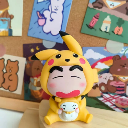 Crayon Shin-chan X Pokemon Blind Box Action Figure