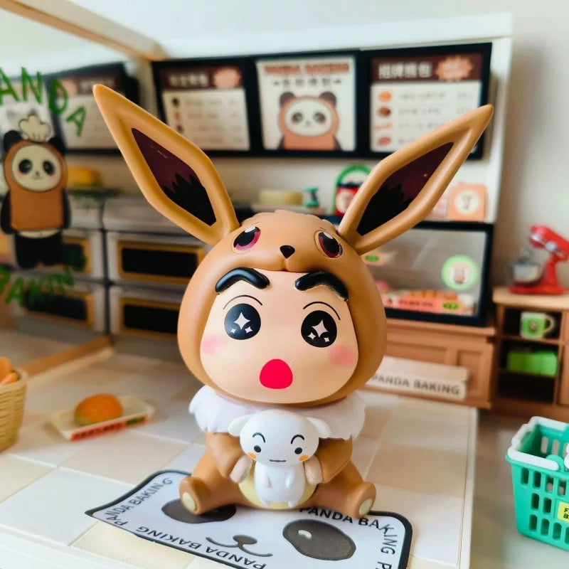 Crayon Shin-chan X Pokemon Blind Box Action Figure