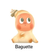 Twinkle Twinkle Create Your Taste Series Figures - A - Baguette (Confirmed Style)