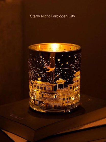 Ruyi Architecture Scented Candle - Cultural Creative Gift, Souvenir