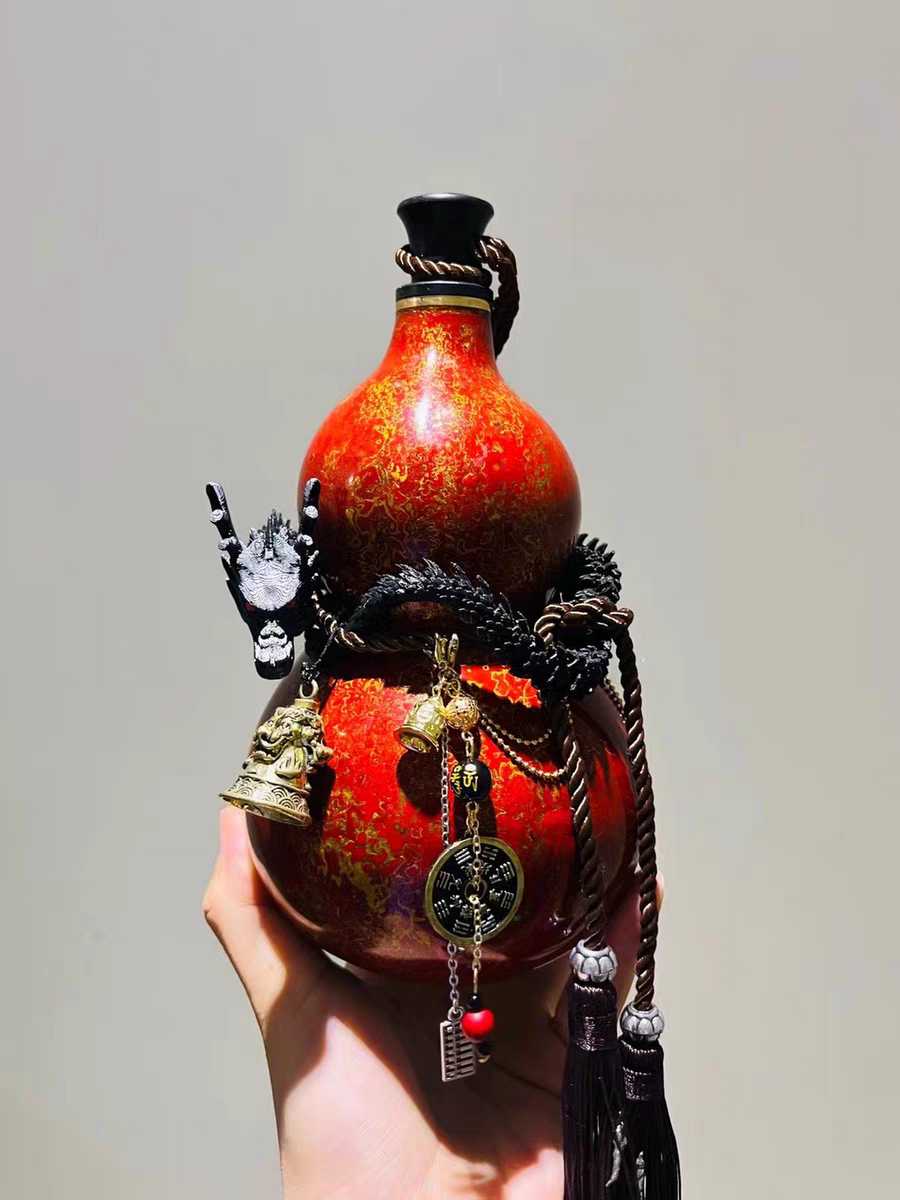 Black Myth: Wukong Blood-tonifying wine gourd | Black gold wine gourd