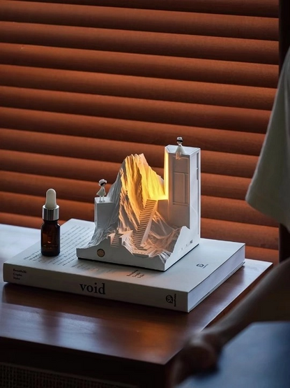 Mountain City Aromatherapy Lamp Diffuser Stone Atmosphere Lamp